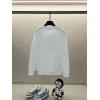 Burberry White/Black Sweatshirt With Classic Equestrian Knight Logo And Brand Name #A54394