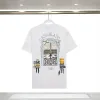 Casablanca graphic-print Cotton T-shirt Black/White Casablanca #A53440 Casablanca graphic-print Cotton T-shirt Black/White Casablanca #A53440