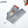 Loewe Distressed Patchwork Denim with Logo Detail #A45785