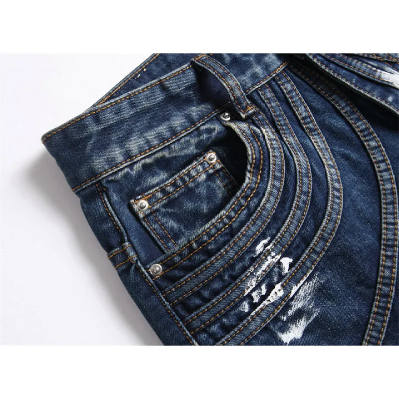 Ripped Jeans for Mens Long Jeans #A46095 Ripped Jeans for Mens Long Jeans #A46095