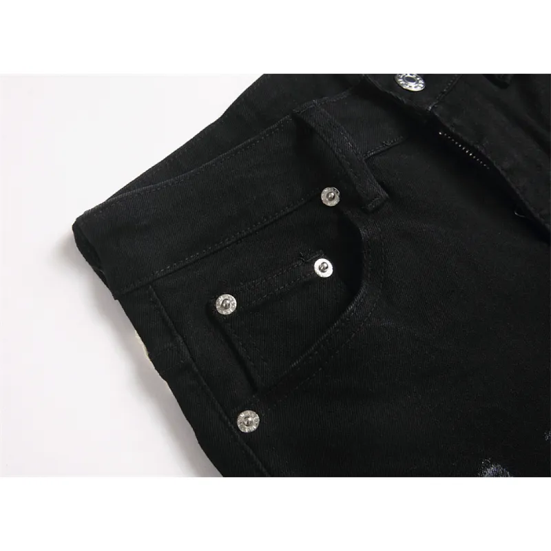 Ripped Jeans for Mens Long Jeans #A60536
