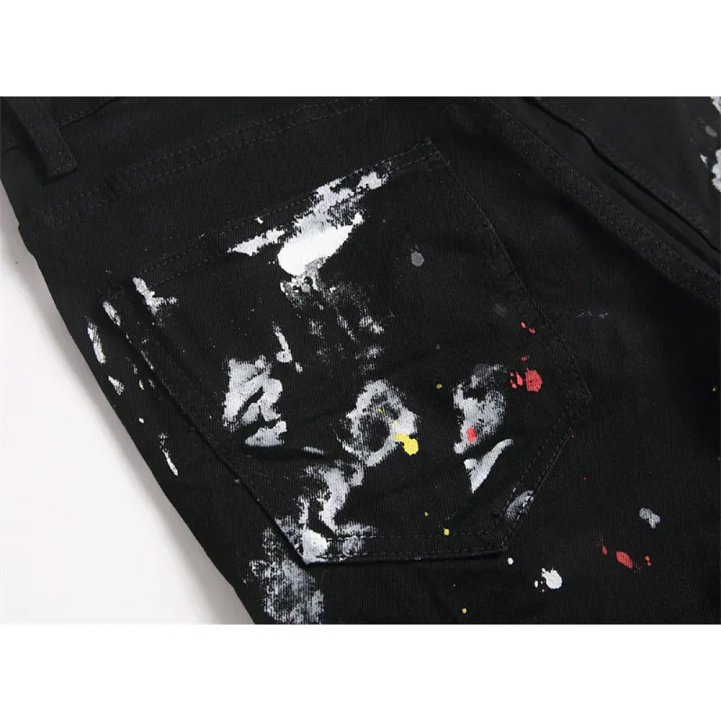 Ripped Jeans for Mens Long Jeans #A60537