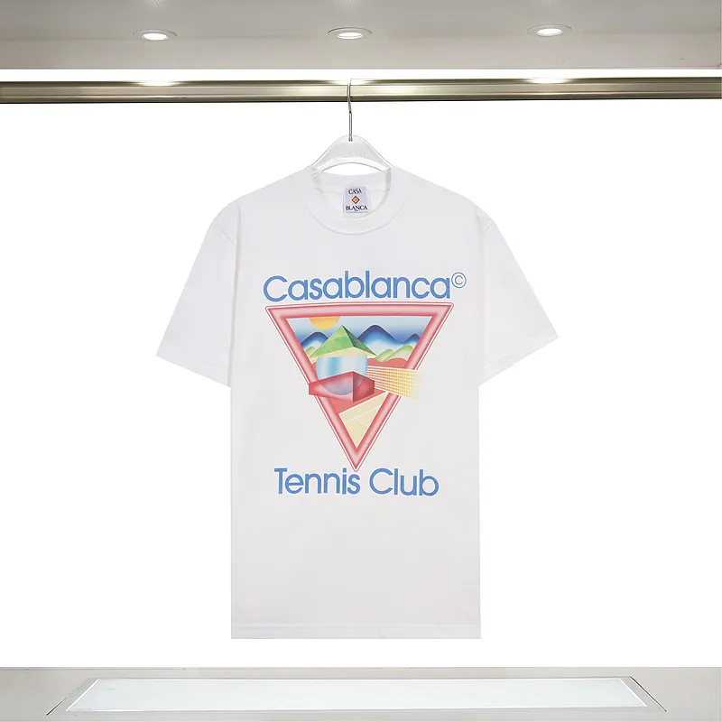 Casablanca graphic-print Cotton T-shirt  Pink/Black/White Casablanca #A53439