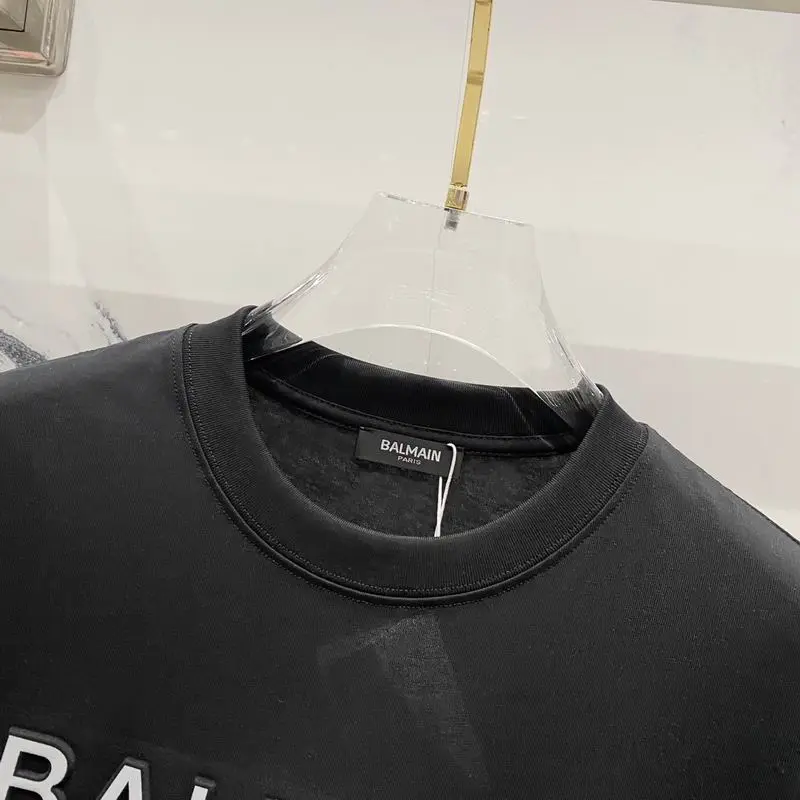 Balmain T-Shirts for men Black/White #A46950 Balmain T-Shirts for men Black/White #A46950