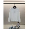 Burberry White/Black Sweatshirt With Signature Check Collar And Louis Vuittonogo Detailing #A54395