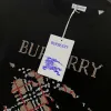 Burberry White/Black Sweatshirt With Classic Equestrian Knight Logo And Brand Name #A54394