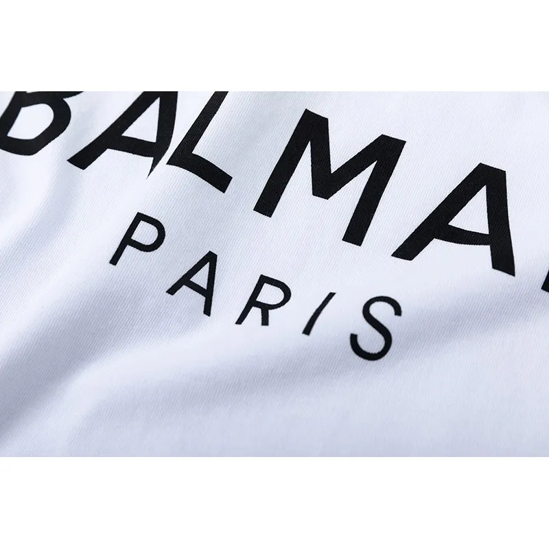 Balmain AAA T-Shirts White/Black #A26311