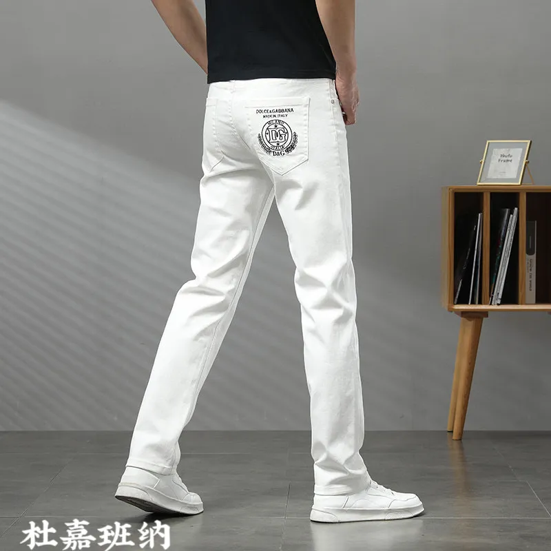 D&G Jeans for Men White #A49370