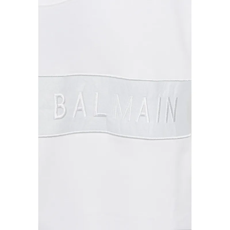 Balmain T-Shirts for men Black/White #A52619