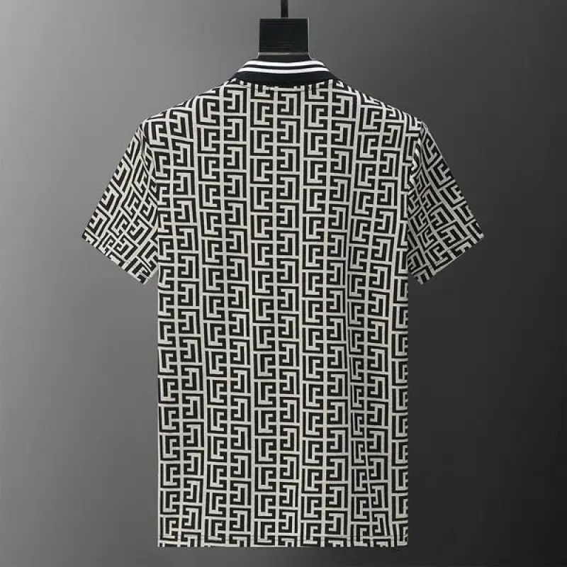 Balmain T-Shirts Polo for men printing zipper #A46586