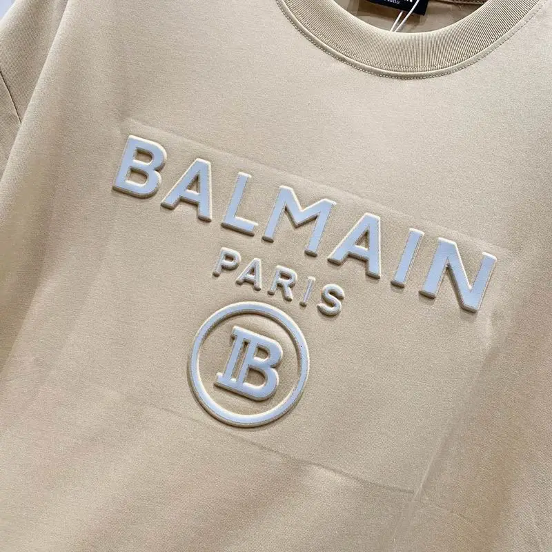 Balmain T-Shirts for men Black/White #A46950 Balmain T-Shirts for men Black/White #A46950