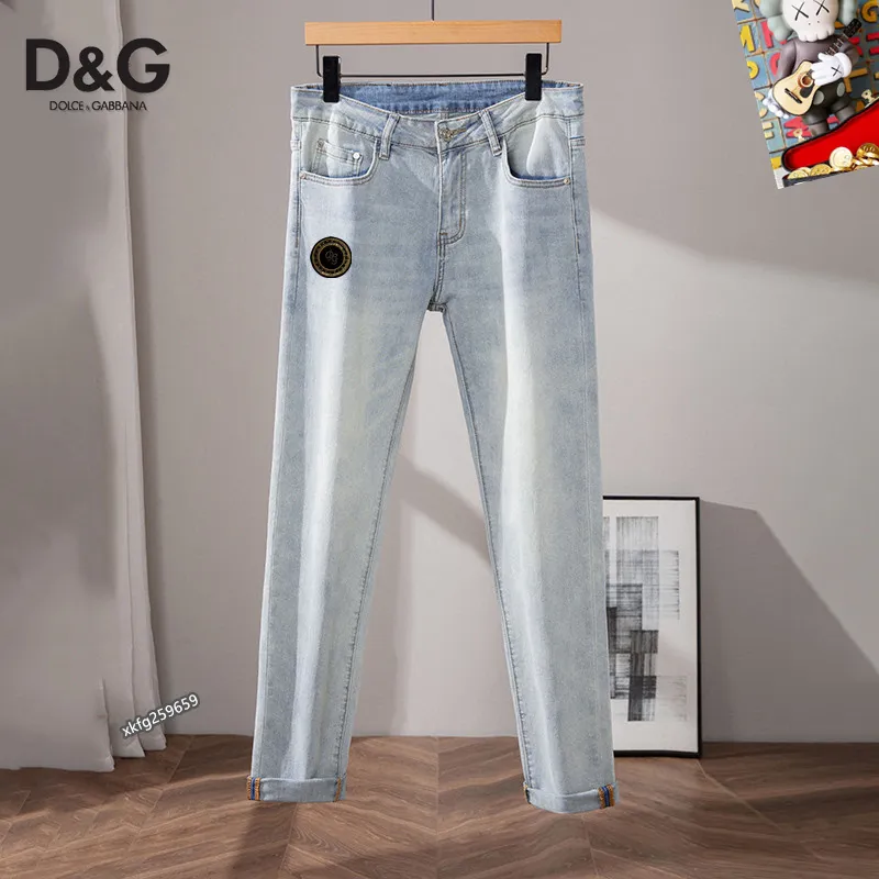 D&G Light Denim with Logo Detail #A45788 D&G Light Denim with Logo Detail #A45788