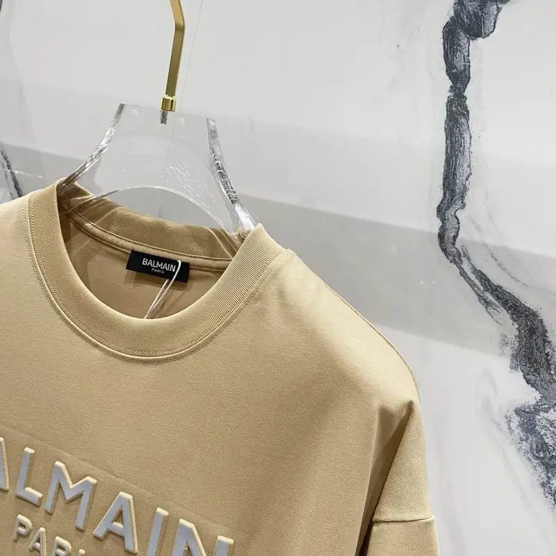 Balmain T-Shirts for men Black/White #A46950 Balmain T-Shirts for men Black/White #A46950