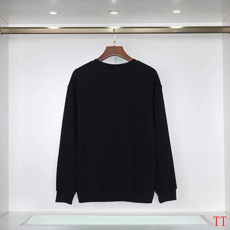 D-ior Embroidered Logo Round Neck Sweatshirt Black/White #A53792