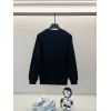 Fendi Black Sweatshirt With Iconic Yellow Monster Eye And Louis Vuittonogo Design #A54421