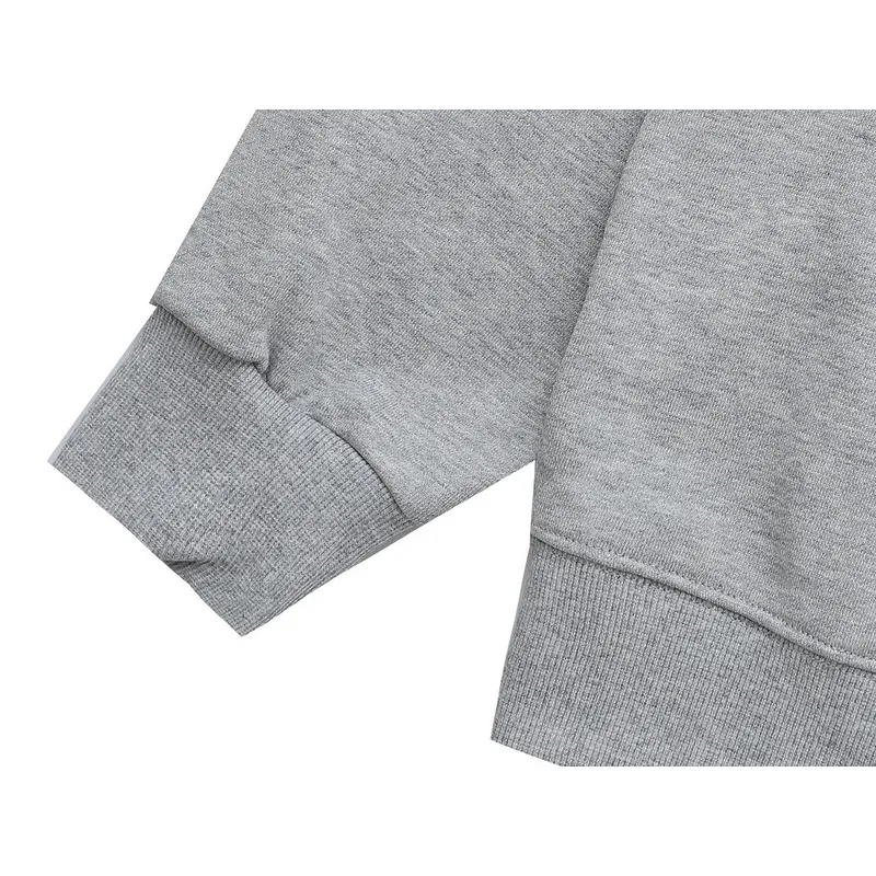 D-ior Grey Crew Neck Sweatshirt With Iconic CD Logo For Timeless Luxury Style Grey/Black #A54275
