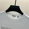 Burberry White/Black Sweatshirt With Classic Equestrian Knight Logo And Brand Name #A54394