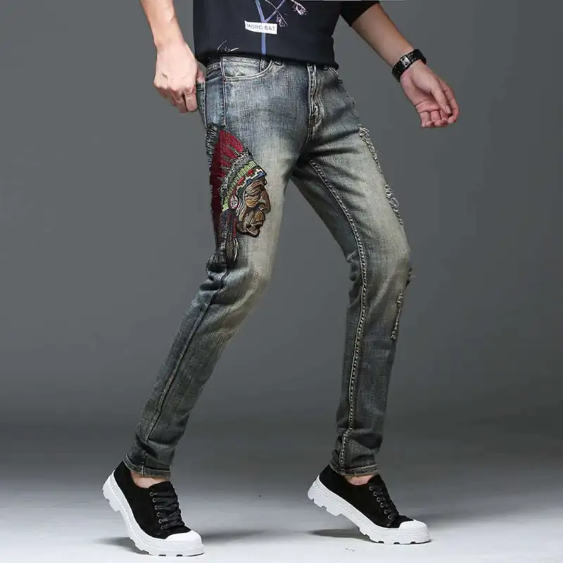 Ripped Jeans for Mens Long Jeans #99115706