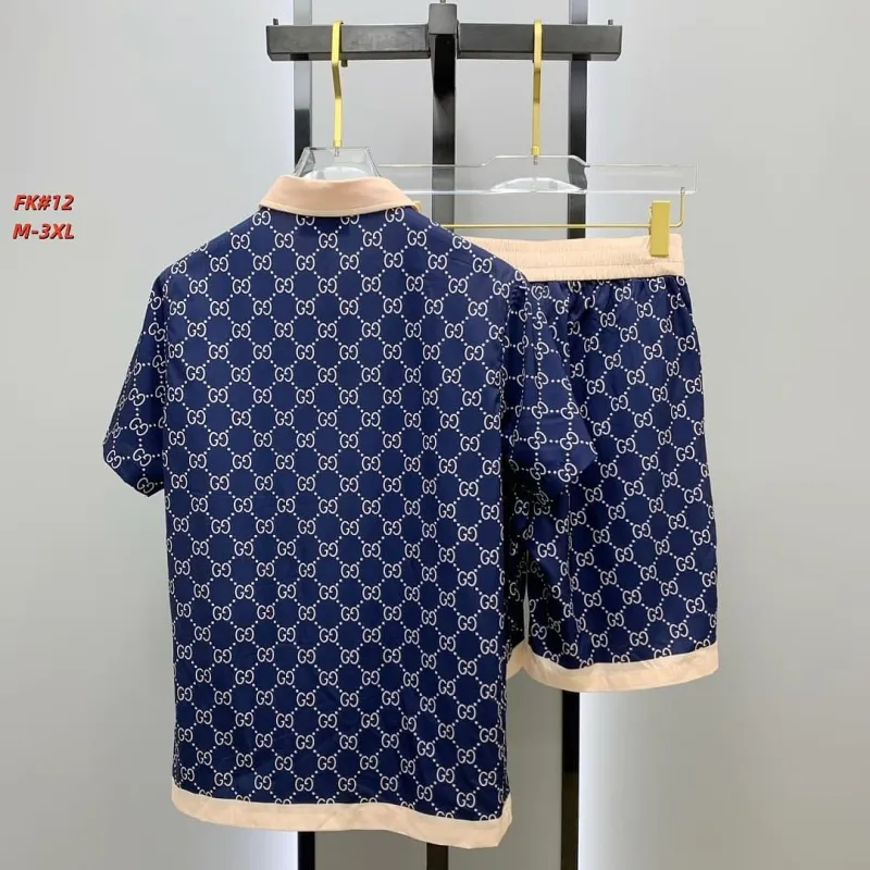 Gucci Tracksuits for Gucci short tracksuits for men #A65711