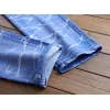 Nostalgic ripped motorcycle jeans Jeans for Mens Long Jeans #99905851
