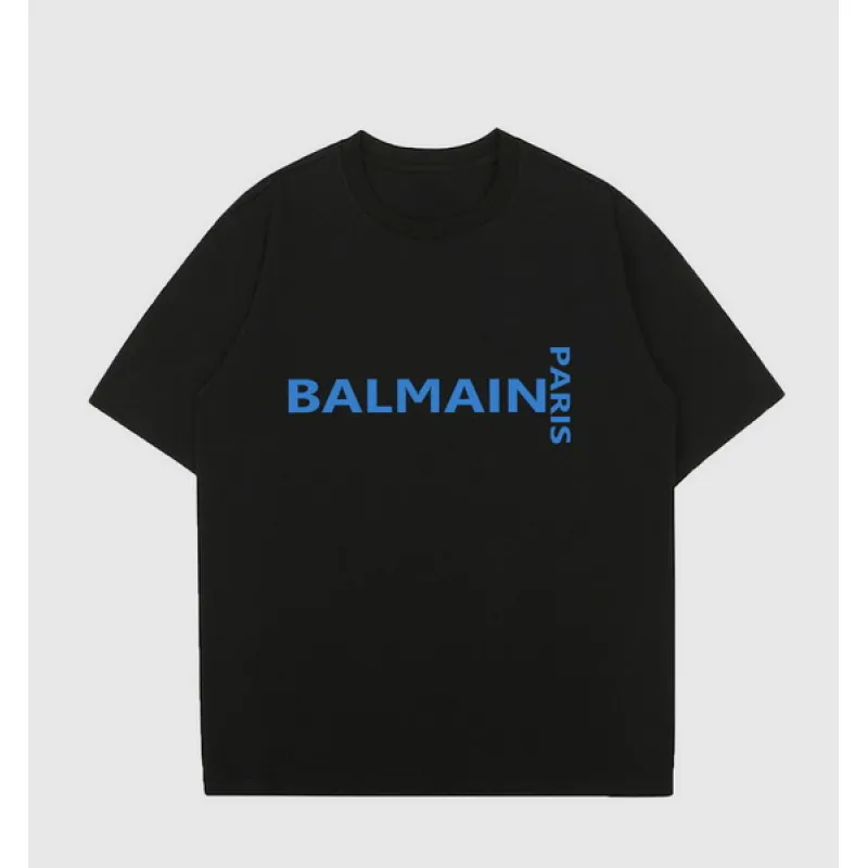 Balmain T-Shirts for men Black/White #A46955