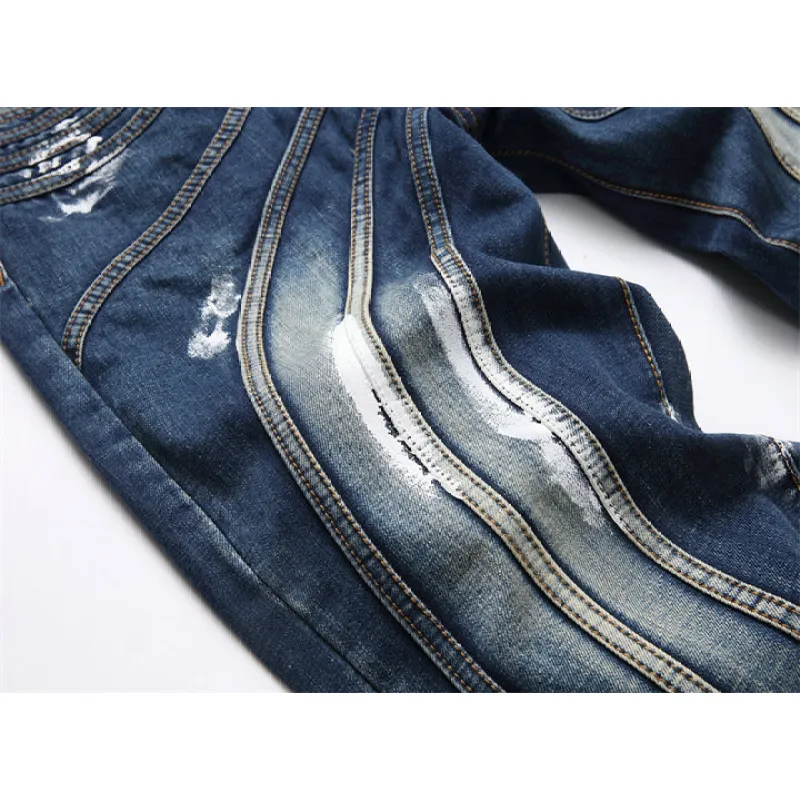 Ripped Jeans for Mens Long Jeans #A46095 Ripped Jeans for Mens Long Jeans #A46095