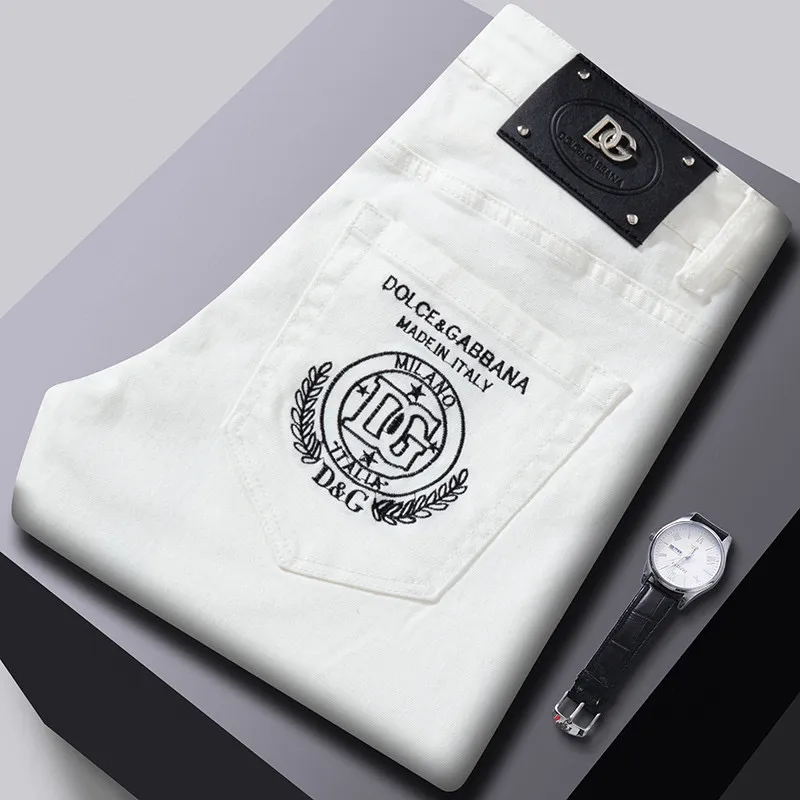 D&G Jeans for Men White #A49370