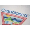 Casablanca graphic-print Cotton T-shirt  Pink/Black/White Casablanca #A53439