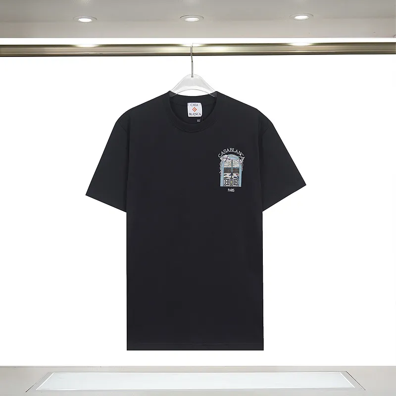 Casablanca graphic-print Cotton T-shirt Black/White Casablanca #A53440 Casablanca graphic-print Cotton T-shirt Black/White Casablanca #A53440