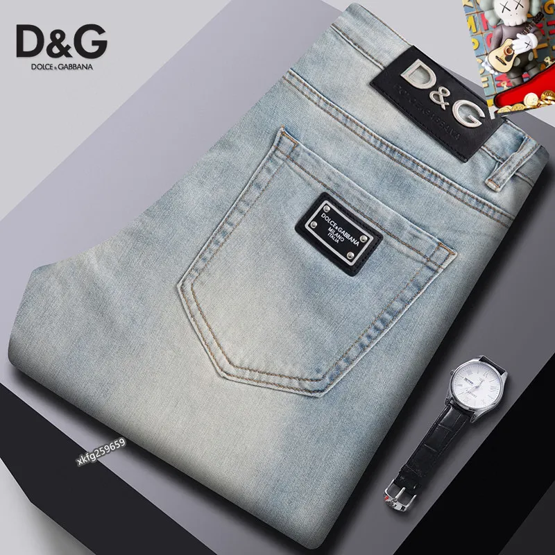 D&G Light Denim with Logo Detail #A45788 D&G Light Denim with Logo Detail #A45788