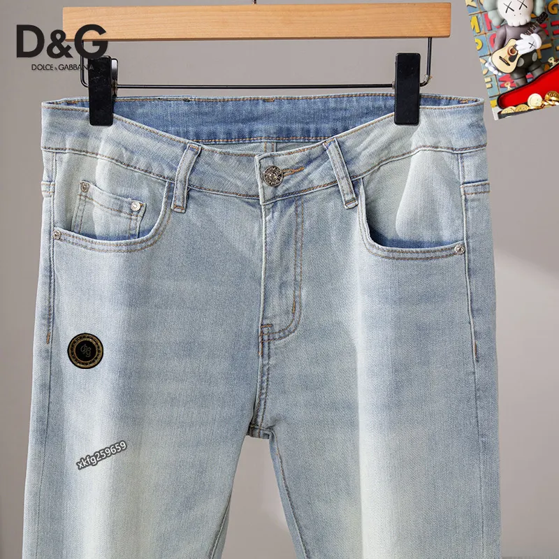 D&G Light Denim with Logo Detail #A45788 D&G Light Denim with Logo Detail #A45788