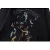 Off - White Black Hoodie With Artistic Graphic And Brand Tribute Design #A54248 Off - White Black Hoodie With Artistic Graphic And Brand Tribute Design #A54248
