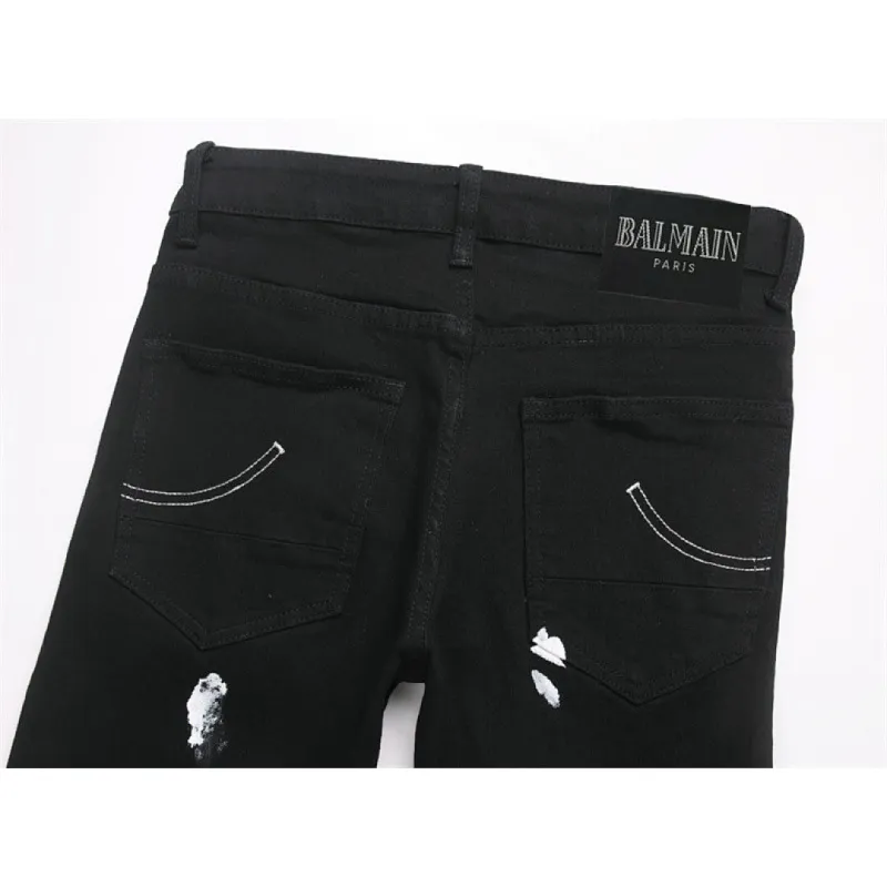 Ripped Jeans for Mens Long Jeans #A60536