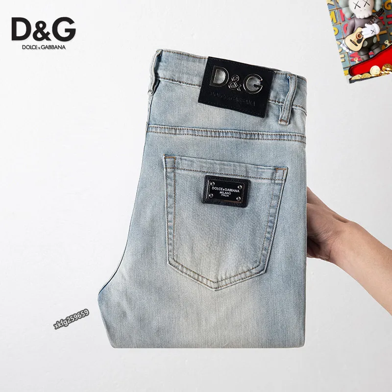 D&G Light Denim with Logo Detail #A45788 D&G Light Denim with Logo Detail #A45788