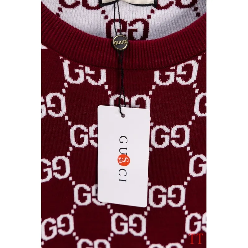 Gucci Sweaters for Men New classic fine-knit crewneck sweater for AW #A57885