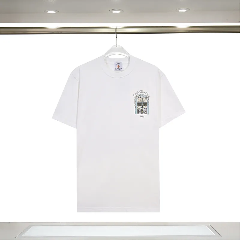 Casablanca graphic-print Cotton T-shirt Black/White Casablanca #A53440 Casablanca graphic-print Cotton T-shirt Black/White Casablanca #A53440