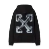 Off-White Minimalist White Hoodie With Signature OFF Logo And Classic Design Black/White #A54328