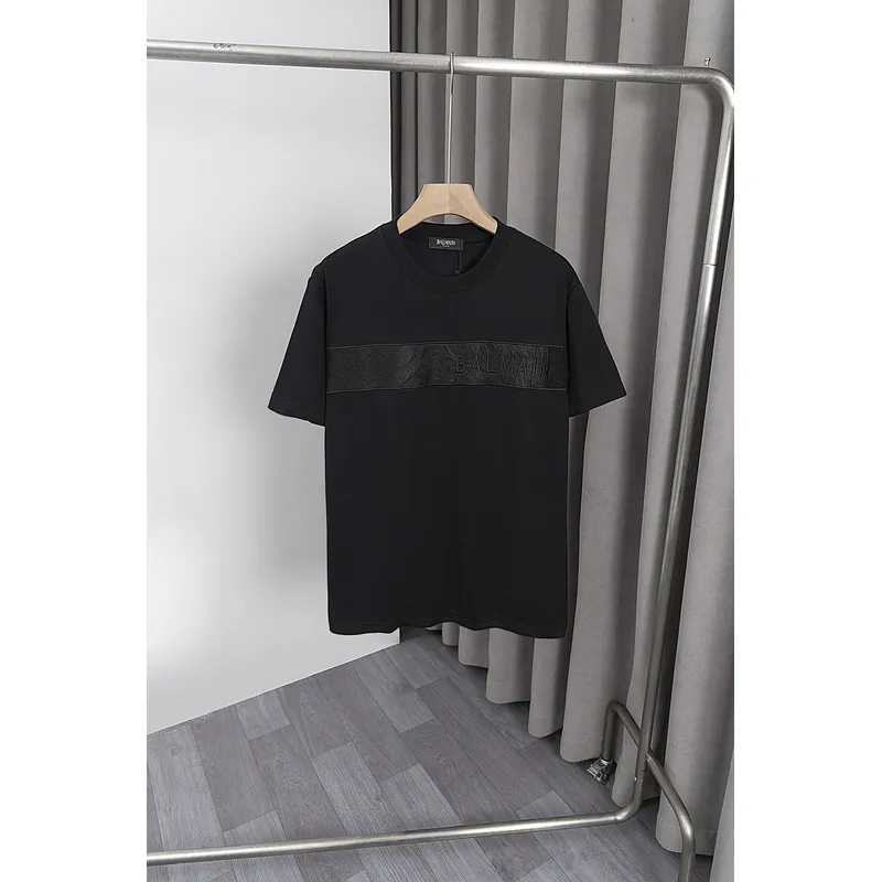 Balmain T-Shirts for men Black/White #A52619