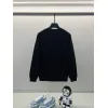 Burberry White/Black Sweatshirt With Classic Equestrian Knight Logo And Brand Name #A54394