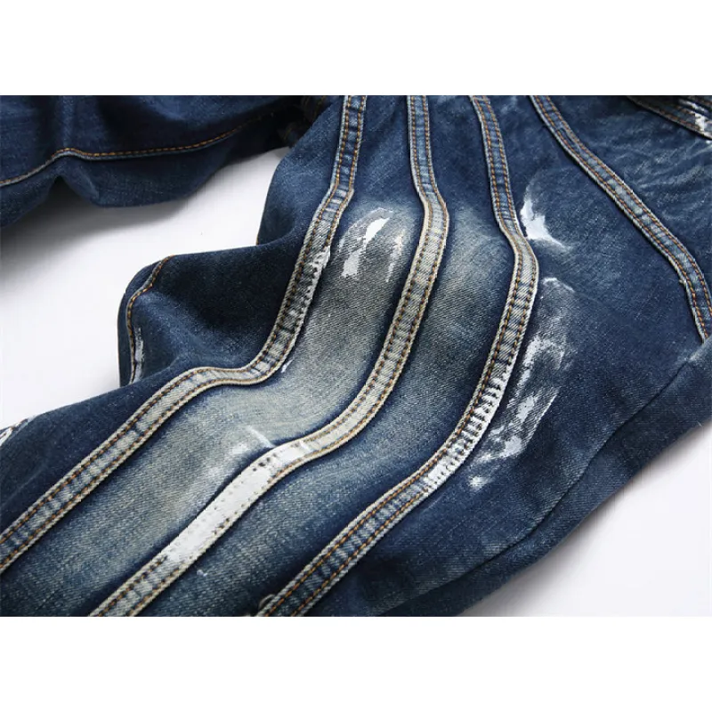 Ripped Jeans for Mens Long Jeans #A46095 Ripped Jeans for Mens Long Jeans #A46095