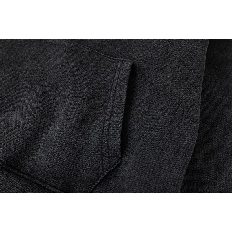 Off - White Washed Black Hoodie With Signature Diagonal Stripes And OFF Logo #A54329 Off - White Washed Black Hoodie With Signature Diagonal Stripes And OFF Logo #A54329