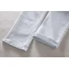 BALMAIN Mens White Long Jean #974812