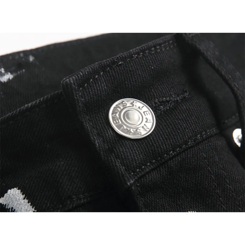Ripped Jeans for Mens Long Jeans #A60537