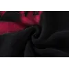 Off - White Black Washed Hoodie With Subtle Red Louis Vuittonogo #A54250