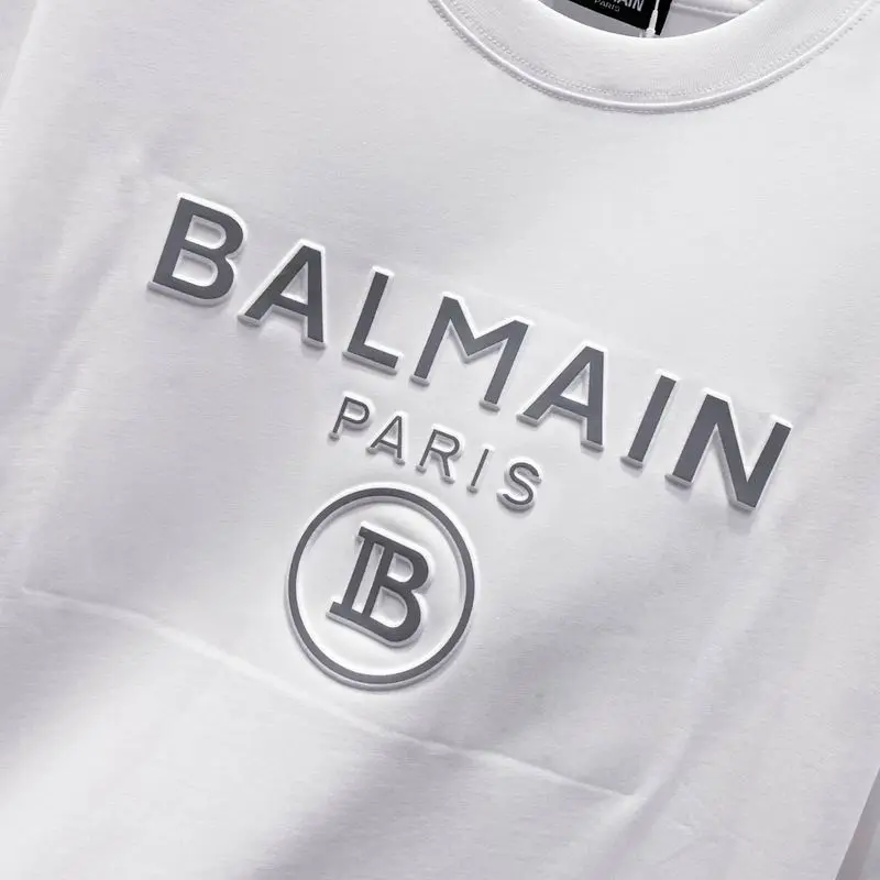 Balmain T-Shirts for men Black/White #A46950 Balmain T-Shirts for men Black/White #A46950