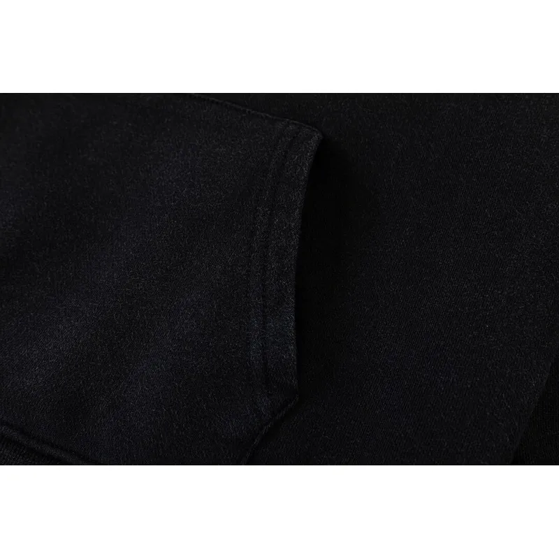 Off - White Black Washed Hoodie With Subtle Red Louis Vuittonogo #A54250