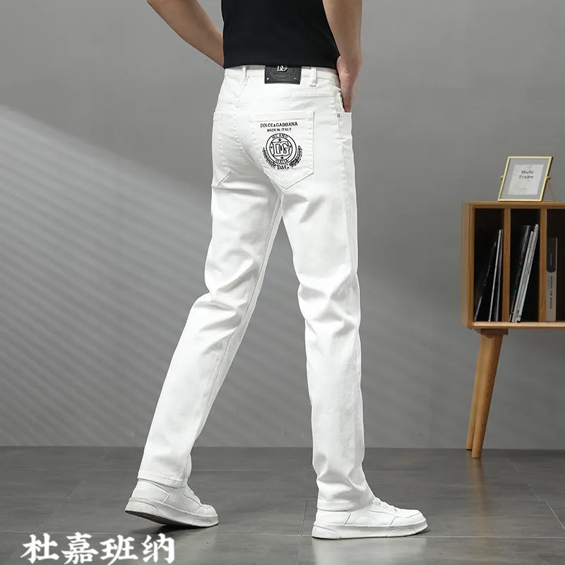 D&G Jeans for Men White #A49370