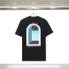 Casablanca LArc Colore Printed Cotton T-shirt Pink/Black/White Casablanca #A53438 Casablanca LArc Colore Printed Cotton T-shirt Pink/Black/White Casablanca #A53438