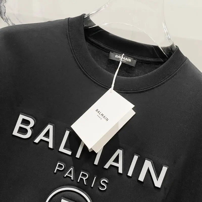 Balmain T-Shirts for men Black/White #A46950 Balmain T-Shirts for men Black/White #A46950