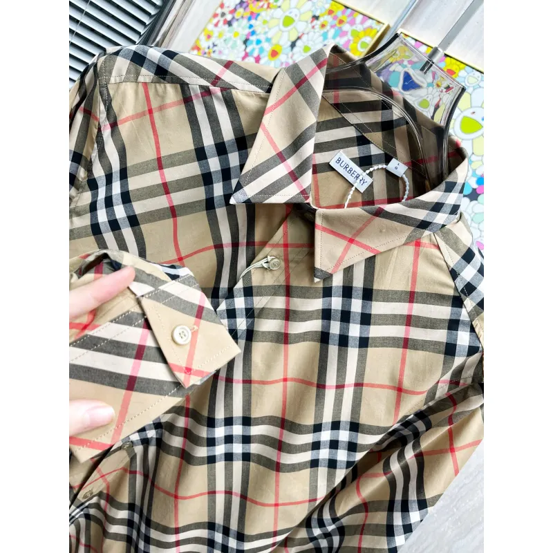 Burberry Shirts for Mens Burberry Long-Sleeved Shirts #A58483